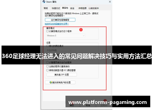 360足球经理无法进入的常见问题解决技巧与实用方法汇总