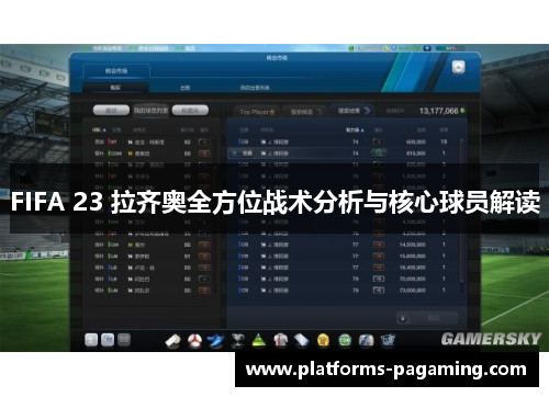 FIFA 23 拉齐奥全方位战术分析与核心球员解读